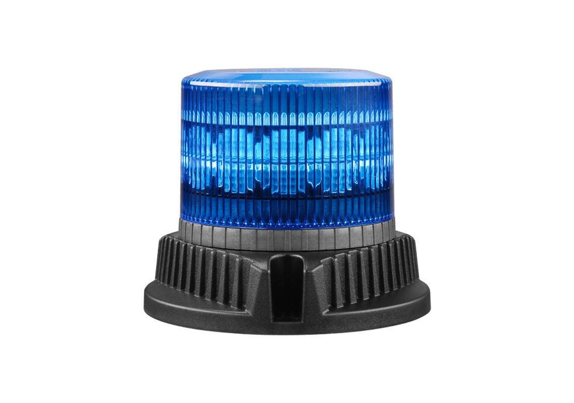 3-POINT BLUE LED HIGH-PROFILE ROTATING BEACON